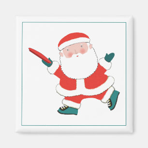 Ultimate Frisbee Player Kleine Geschenk Magnet