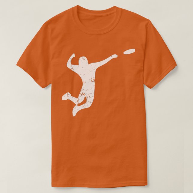 Ultimate Frisbee Player T-Shirt (Design vorne)