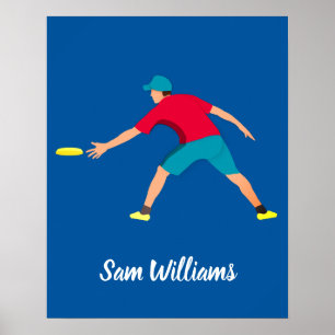 Ultimate Frisbee Poster