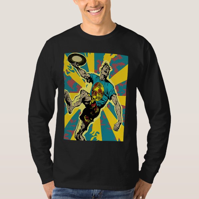 Ultimate Frisbee Retirement Appreciation Pop Ultim T-Shirt (Vorderseite)