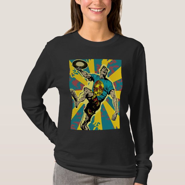 Ultimate Frisbee Retirement Appreciation Pop Ultim T-Shirt (Vorderseite)