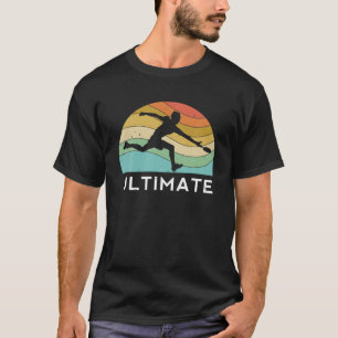 Ultimate Frisbee Retro Player Men Fliegen Di Di T-Shirt