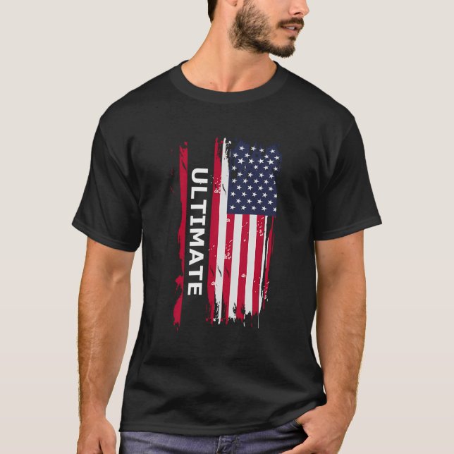 Ultimate Frisbee T-Shirt (Vorderseite)