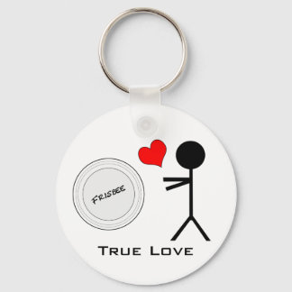 Ultimate Frisbee True Love Schlüsselanhänger