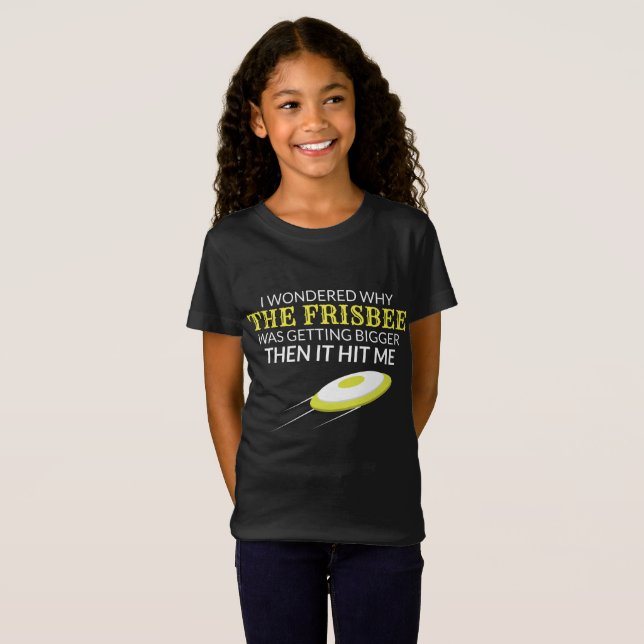 Ultimate Frisbee Warum der Frisbee größer wird T-Shirt (Vorne ganz)