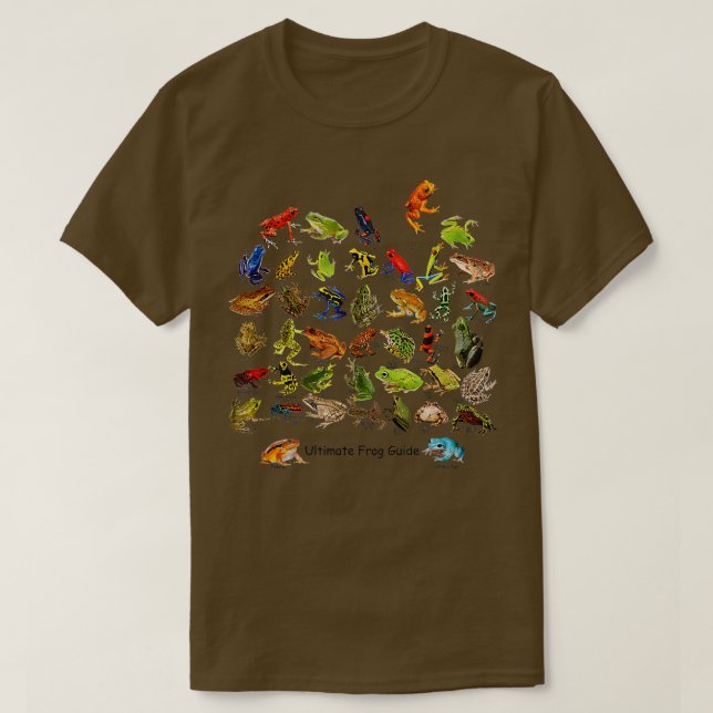 Ultimate Frog Guide Funny Frog Lover Frog Eigentüm T-Shirt (Design vorne)