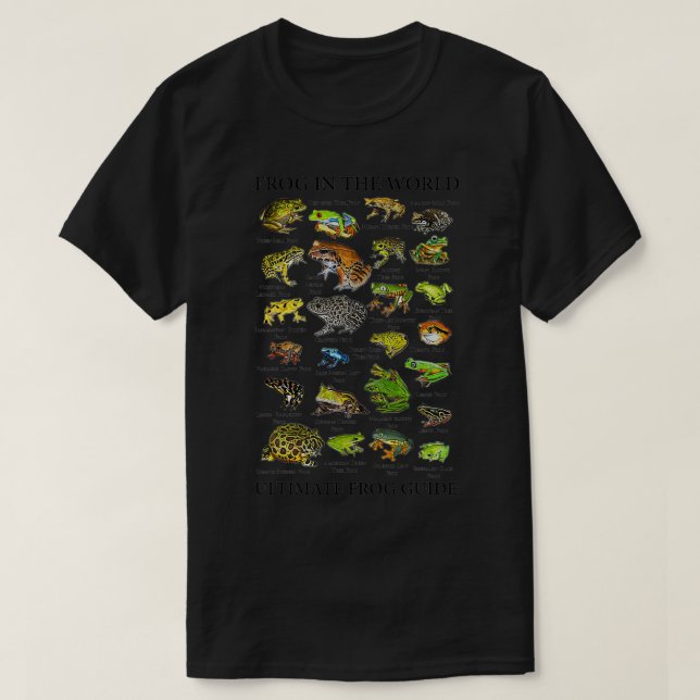 Ultimate Frog Guide Funny Frog Lover Frog Eigentüm T-Shirt (Design vorne)