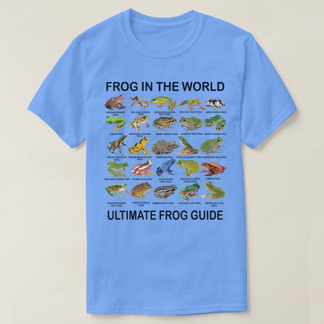Ultimate Frog Guide Funny Frog Lover Frog Owner Fr T-Shirt (Design vorne)