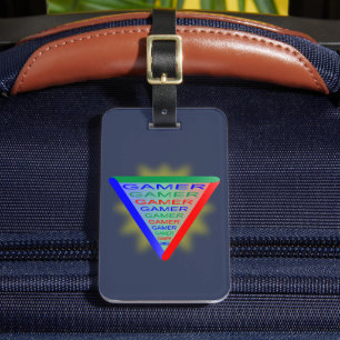 Ultimate Gamer 3 Gaming System Colors RGB Gepäckanhänger