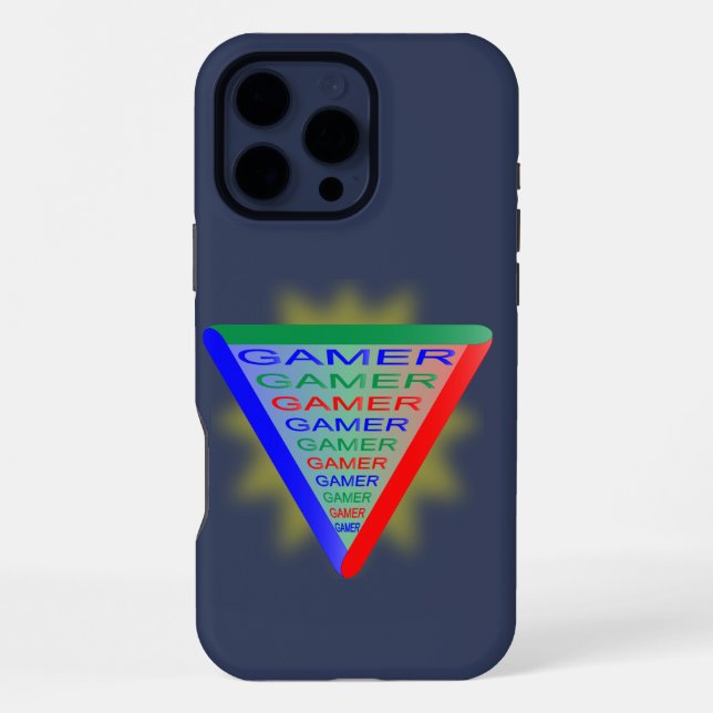 Ultimate Gamer 3 Gaming System Colors RGB iPhone Hülle (Rückseite)