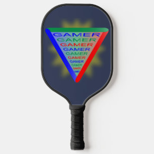 Ultimate Gamer 3 Gaming System Colors RGB Pickleball Schläger