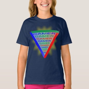 Ultimate Gamer 3 Gaming System Colors RGB T-Shirt