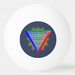 Ultimate Gamer 3 Gaming System Colors RGB Tischtennisball