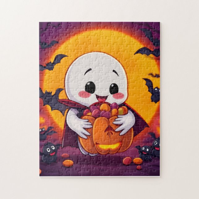 Ultimate Ghost Puzzle - Niedliches Halloween-Gesch (Vertikal)