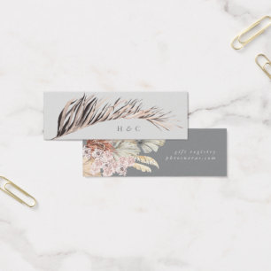 Ultimate Gray Pampas Grass Floral Jungle Wedding