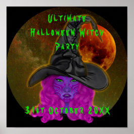Ultimate Halloween Hexe Party 31. Oktober Poster