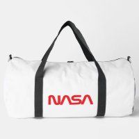 Ultimate NASA Logotype Rocket White
