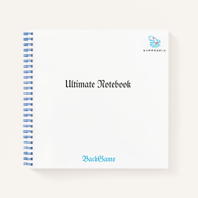 Ultimate Notebook Notizbuch (Vorderseite)