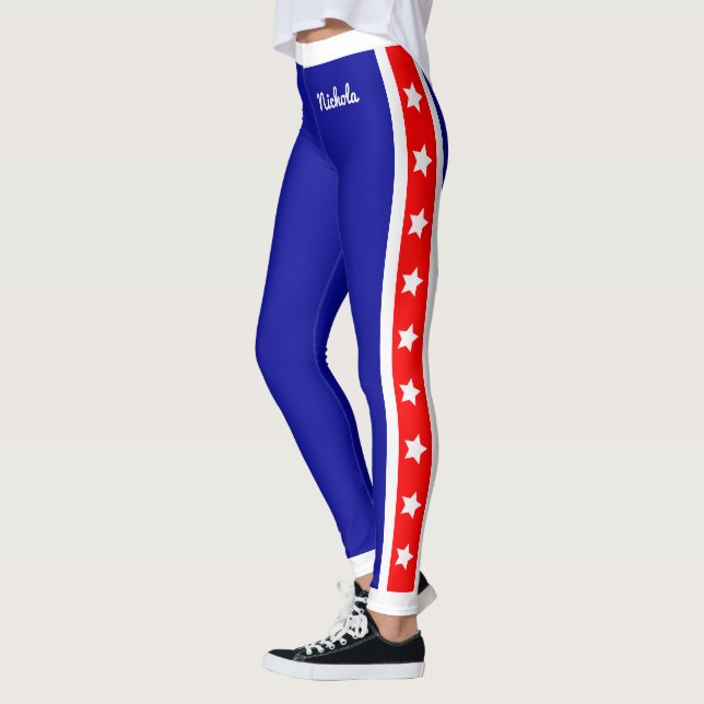 Ultimate Patriot USA US Flagge Leggings (Links)