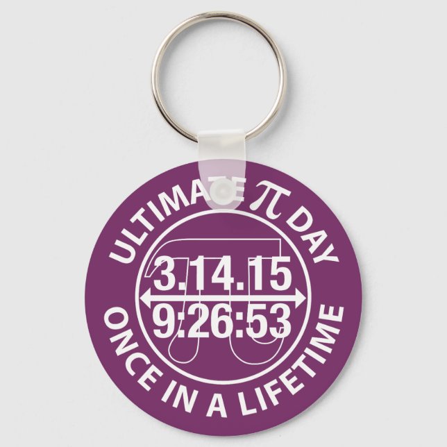 Ultimate Pi Day 2015 Schlüsselanhänger (Vorderseite)