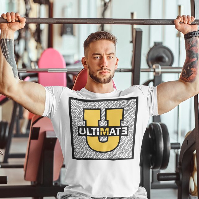 Ultimate Power T-Shirt (Hit the gym to get fit and healthy.)