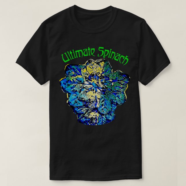 Ultimate Spinach 70er Psychedelic Bands Sie nie H T-Shirt (Design vorne)