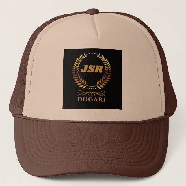 "Ultimate Style: Custom Designed Cap" Truckerkappe (Vorderseite)