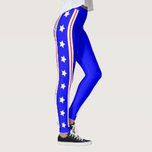 Ultimate USA US Flagge Patriot Blue Leggings