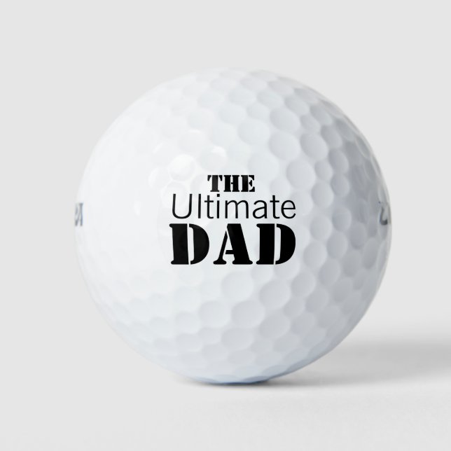 Ultimate Vater Golfball (Vorderseite)