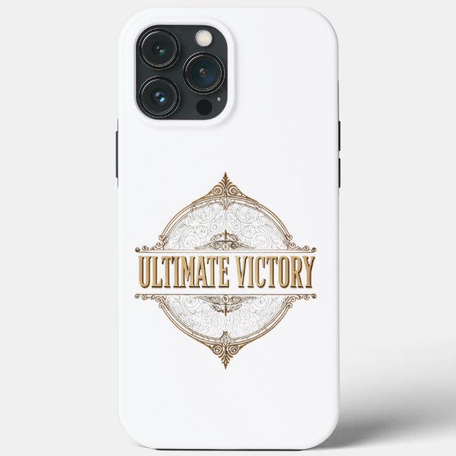 Ultimate Victory Case-Mate iPhone Hülle (Rückseite)