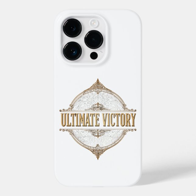 Ultimate Victory Case-Mate iPhone Hülle (Rückseite)