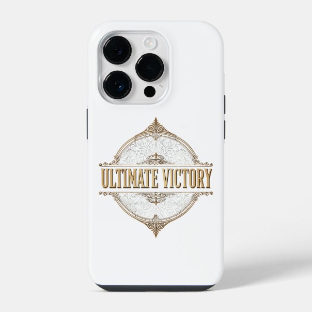 Ultimate Victory iPhone Hülle (Rückseite)