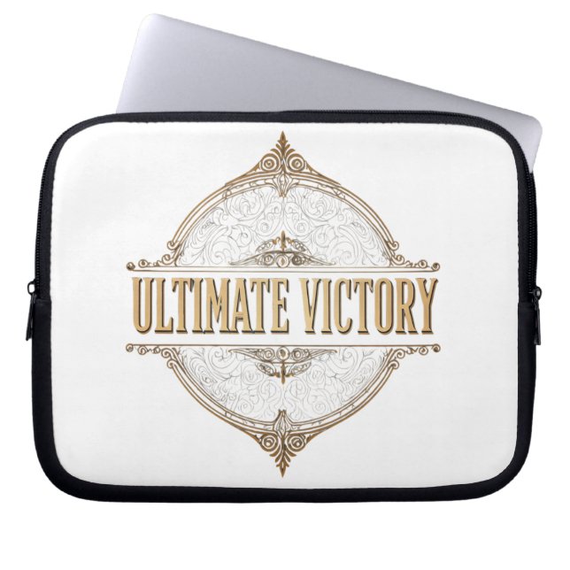 Ultimate Victory Laptopschutzhülle (Vorderseite)
