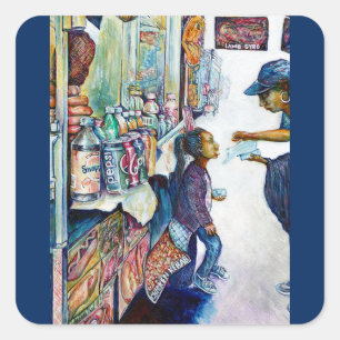 Ultimately Produces Hope Quadratischer Aufkleber