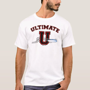 UltimateU roter Hammer 2 mit Seiten versehen T-Shirt