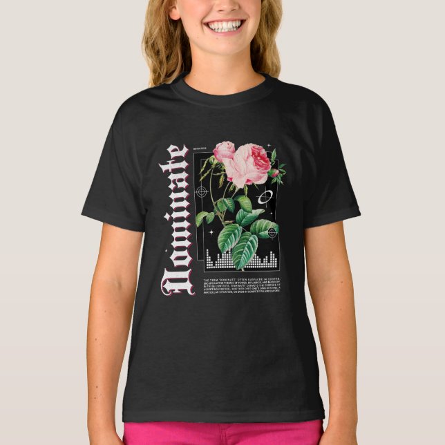 ultimative Blume phantastische Gestaltung T-Shirt (Vorderseite)