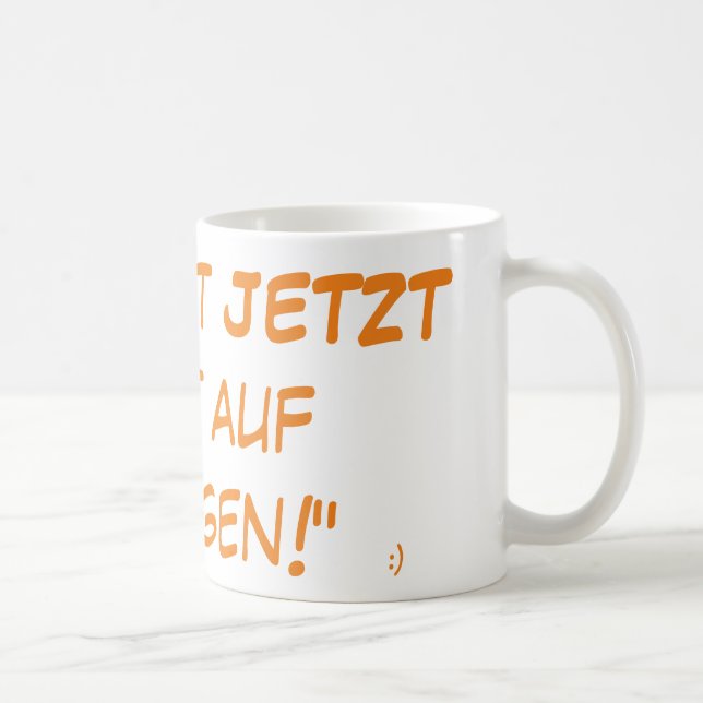 ULTIMATIVE Du-hast-JETZT-Lust-auf-Joggen-Tasse! Tasse (Rechts)