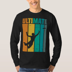 Ultimative Frisbee Retro Vintage Mannschaftssport T-Shirt