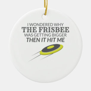 Ultimative Frisbee, warum der Frisbee immer mehr w Keramik Ornament