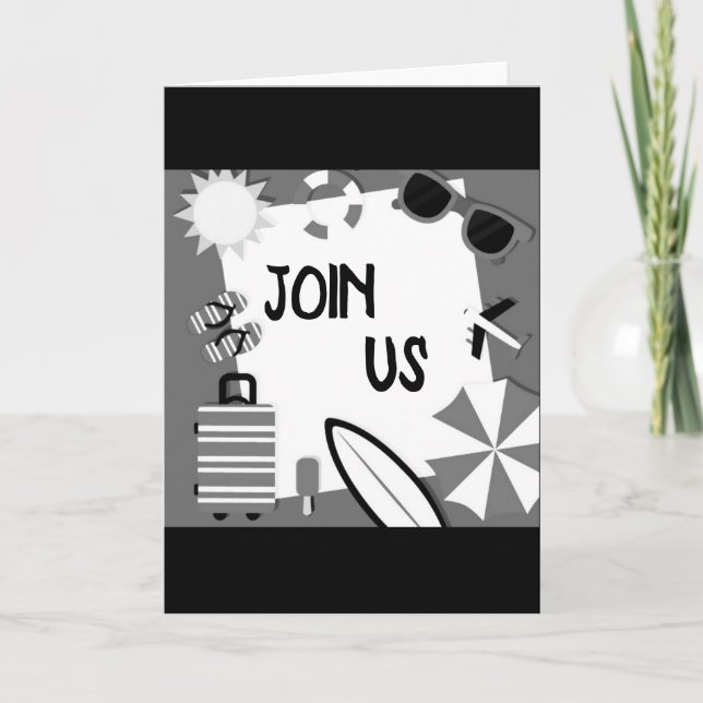 **ULTIMATIVE SOMMERFEIERUNG** EINLADUNG (Vorderseite)