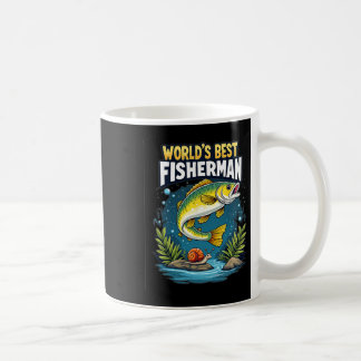 Ultimativer Fang Der beste Fischer Angelfan Kaffeetasse