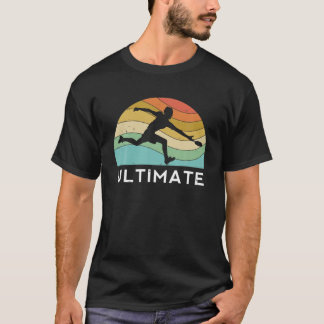 Ultimativer Frisbee Retro Spieler Männer Frauen Fl T-Shirt