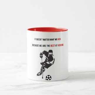 Ultimativer kanadischer Sport-Hybride: Fußball & H Tasse