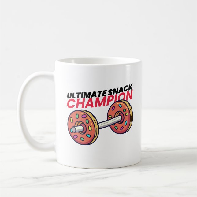 Ultimativer Snack-Champion Kaffeetasse (Links)