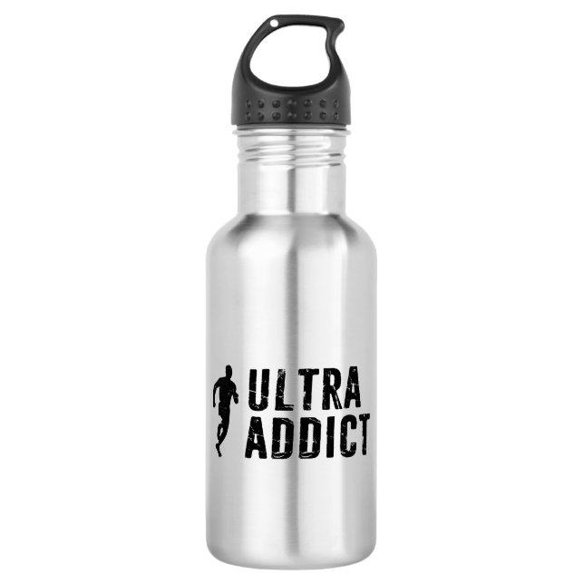 Ultra Addict Edelstahlflasche (Vorderseite)