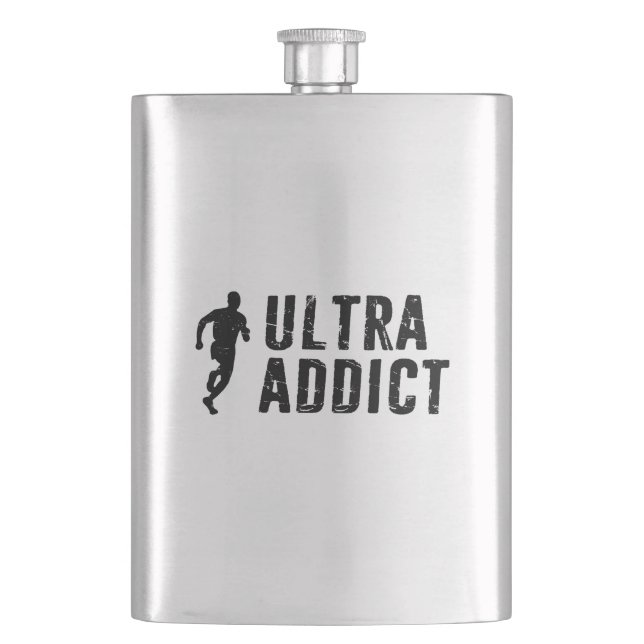 Ultra Addict Flachmann (Vorderseite)