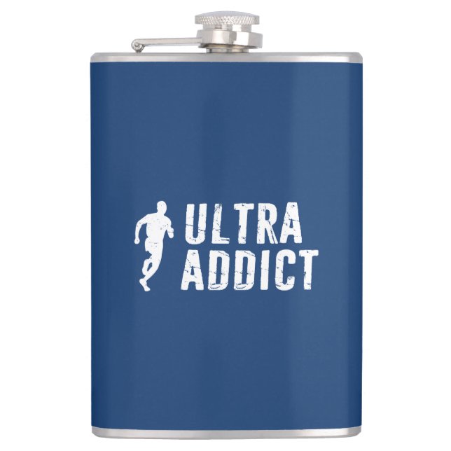 Ultra Addict Flachmann (Vorderseite)