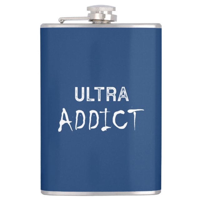 Ultra Addict Flachmann (Vorderseite)