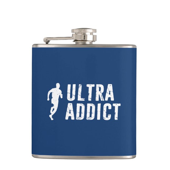 Ultra Addict Flachmann (Vorderseite)