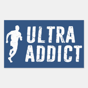 Ultra Addict Rechteckiger Aufkleber